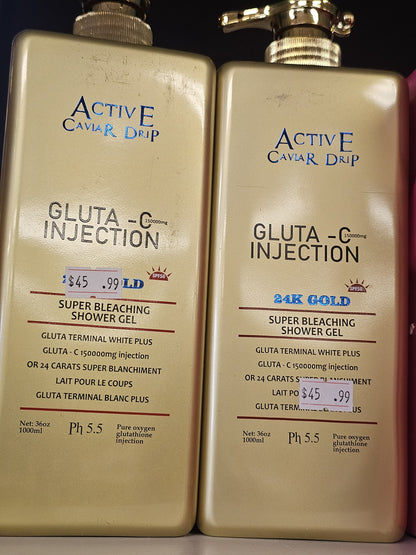 Active caviar drip Gluta C Injection Shower Gel
