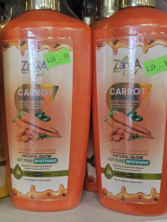 Zarwa Gold Carrot Whitening Lotion