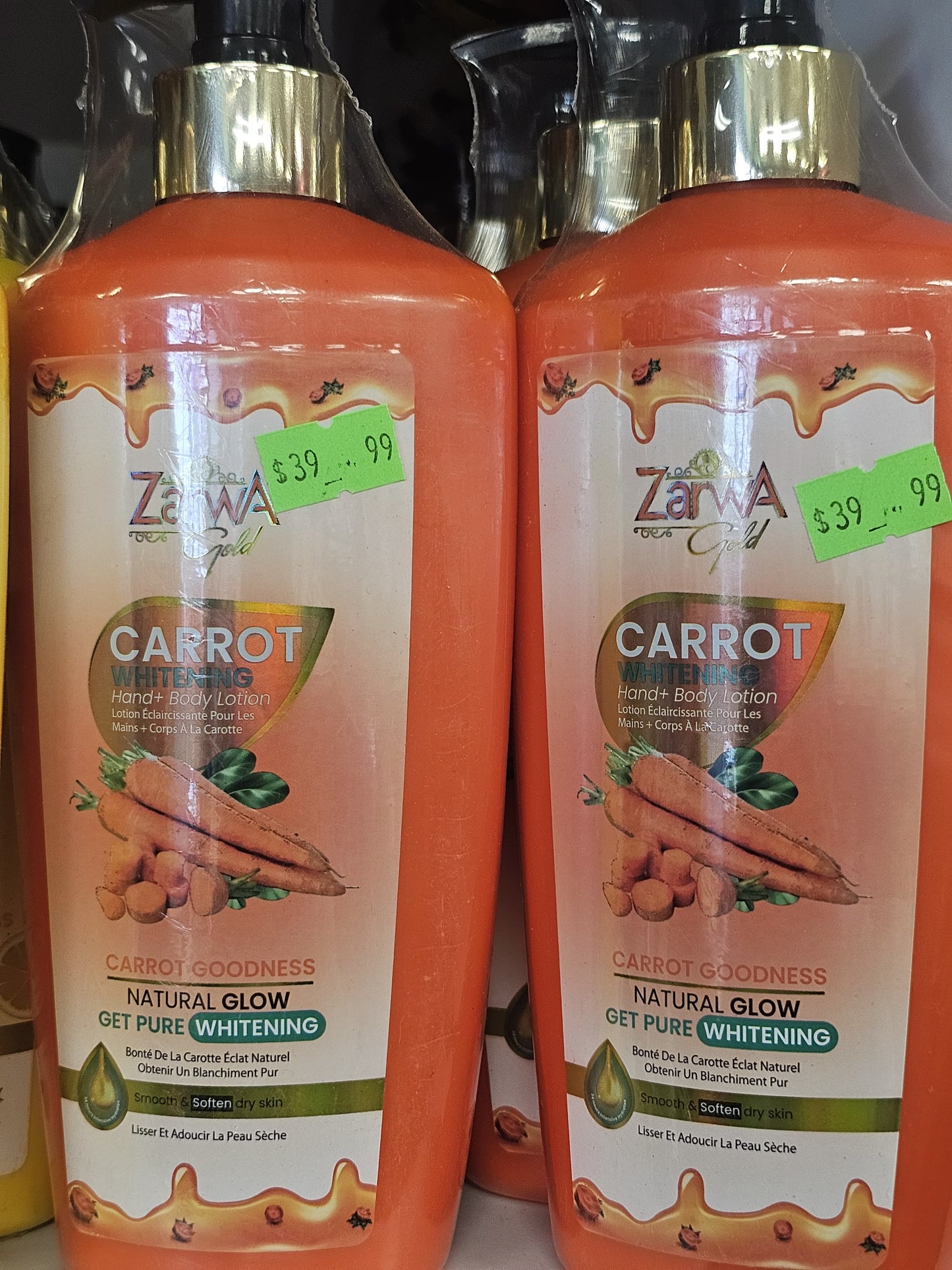 Zarwa Gold Carrot Whitening Lotion