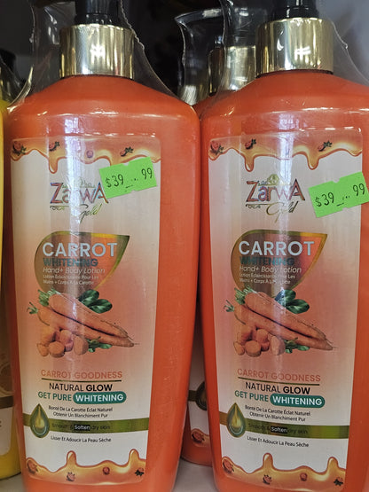 Zarwa Gold Carrot Whitening Lotion