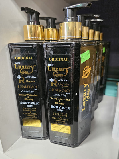 OBIL Luxury Glow + R Organic i-Halfcast Body Milk