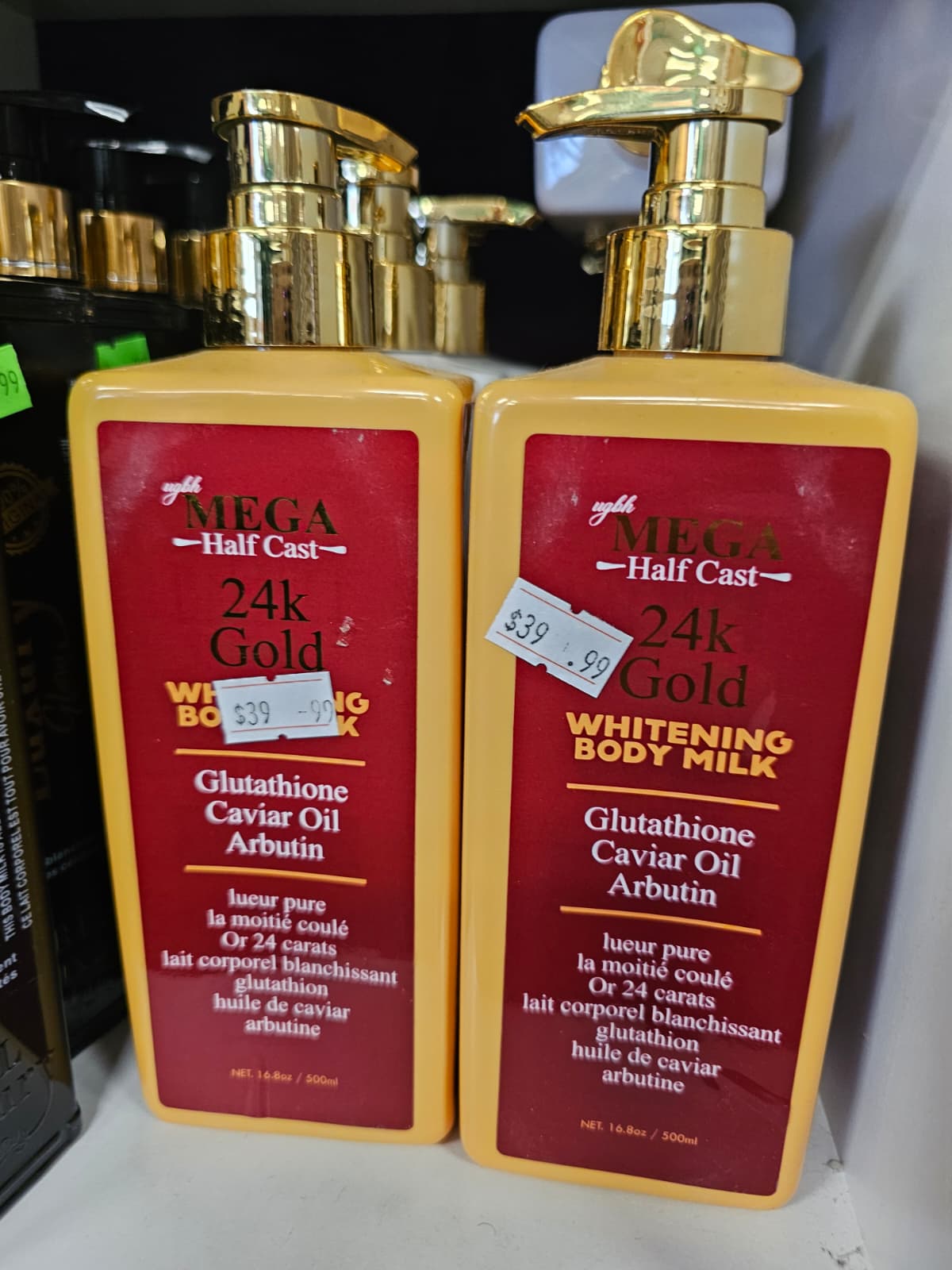 Mega Half Cast 24K Gold Whitening Body Milk