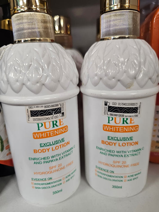 Pure Whitening Exclusive Body Lotion
