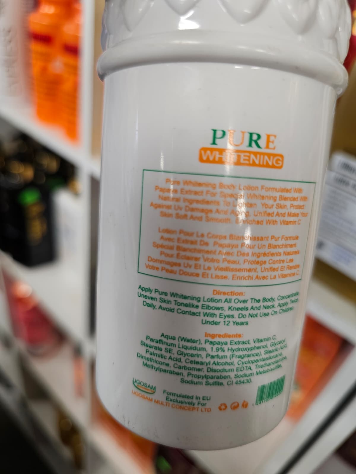 Pure Whitening Exclusive Body Lotion