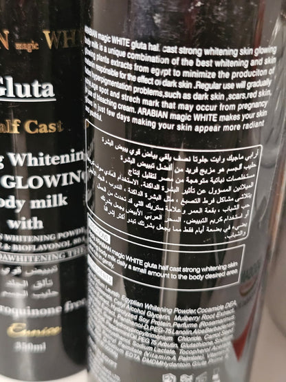 Arabian Magic White Gluta Half Cast Body Milk