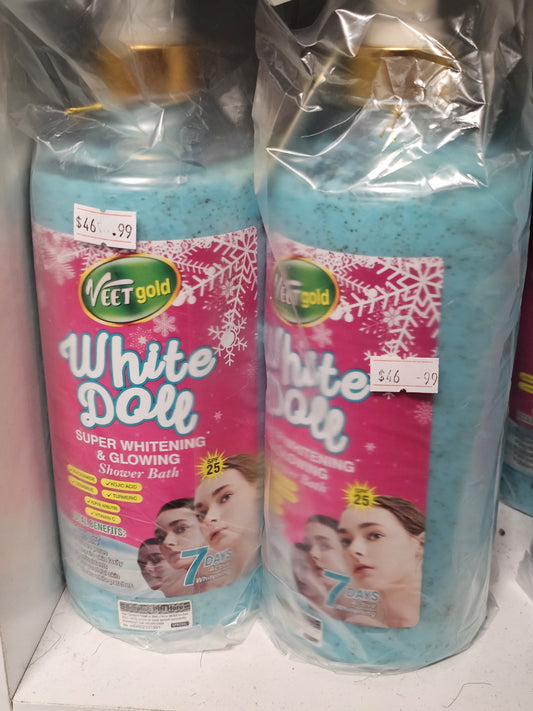 VEET Gold White Doll Super Whitening & Glowing Shower Bath