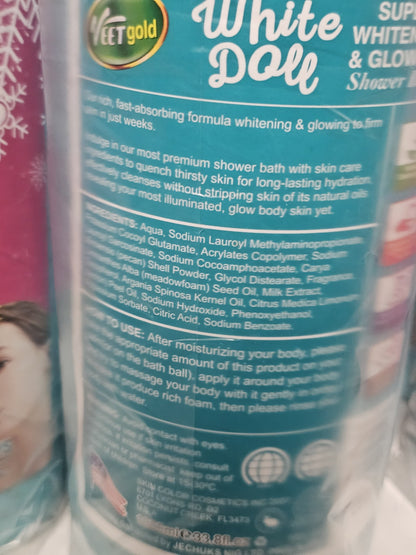VEET Gold White Doll Super Whitening & Glowing Shower Bath