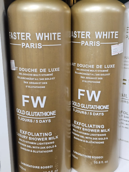 Faster White Paris Shower Milk