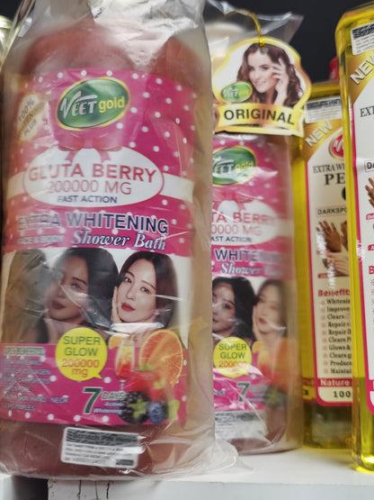 VEET Gold Gluta Berry Extra Whitening Shower Bath