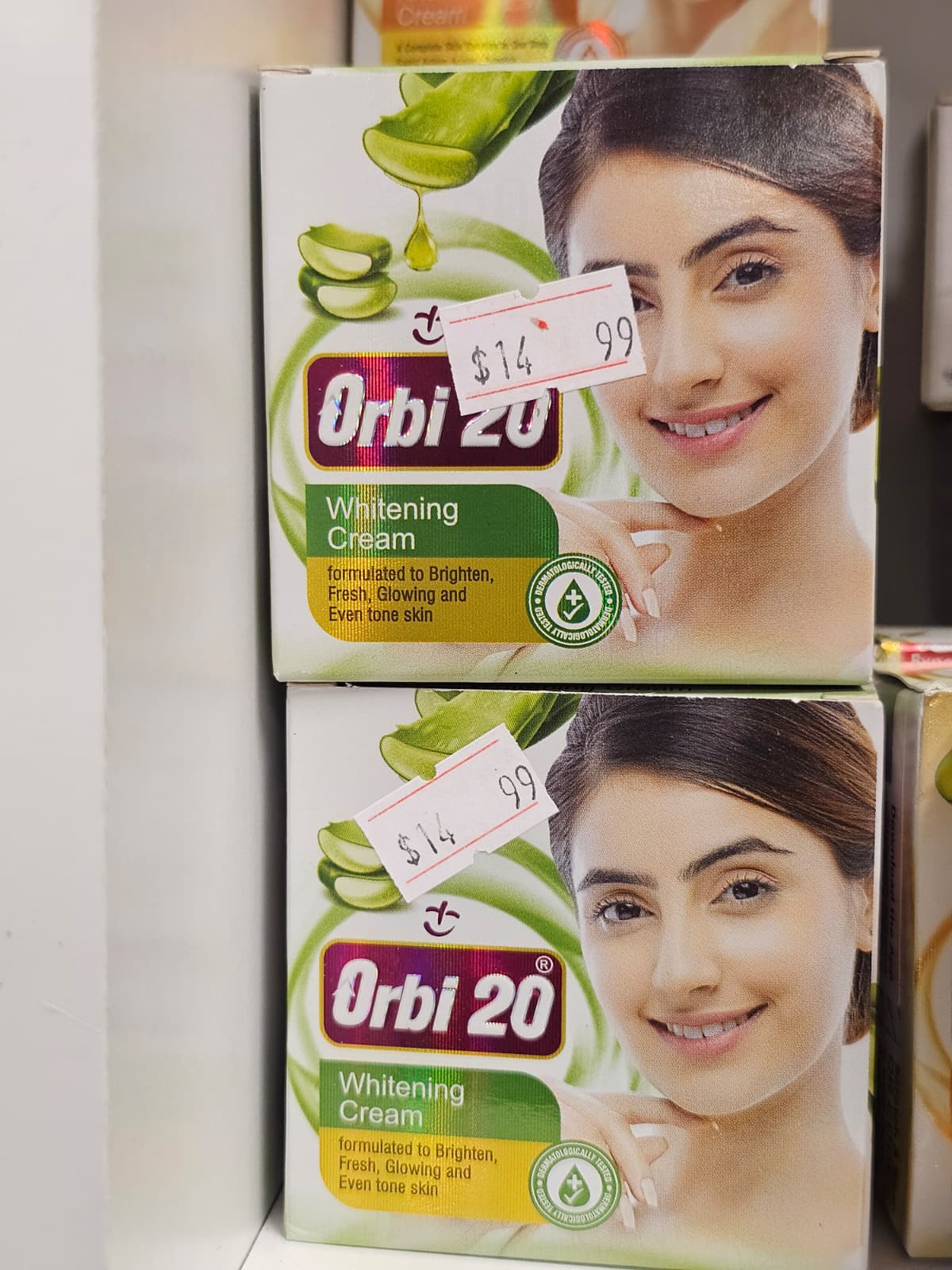 Orbi 20 Whitening Cream
