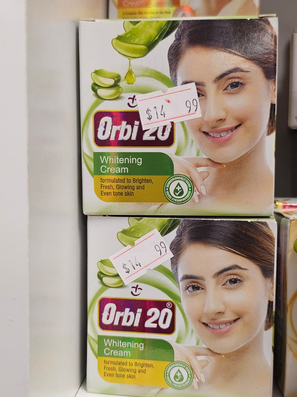 Orbi 20 Whitening Cream