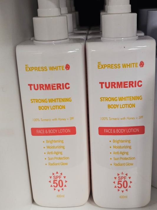 Express White Turmeric Strong Whitening Body Lotion