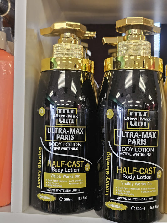 Ultra max paris half-cast body lotion 500ml