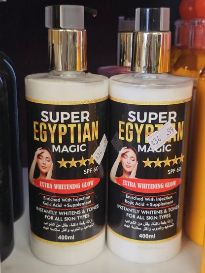 Super egyptian magic extra whitening glow 400ml