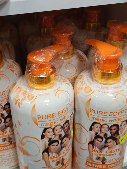 Pure Egyptian Magic Half Cast Whitening Shower Cream