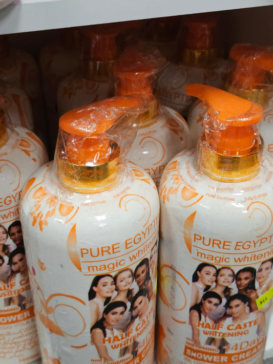 Pure Egyptian Magic Half Cast Whitening Shower Cream