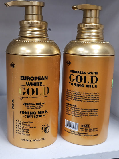 European White Gold Tonic Milk