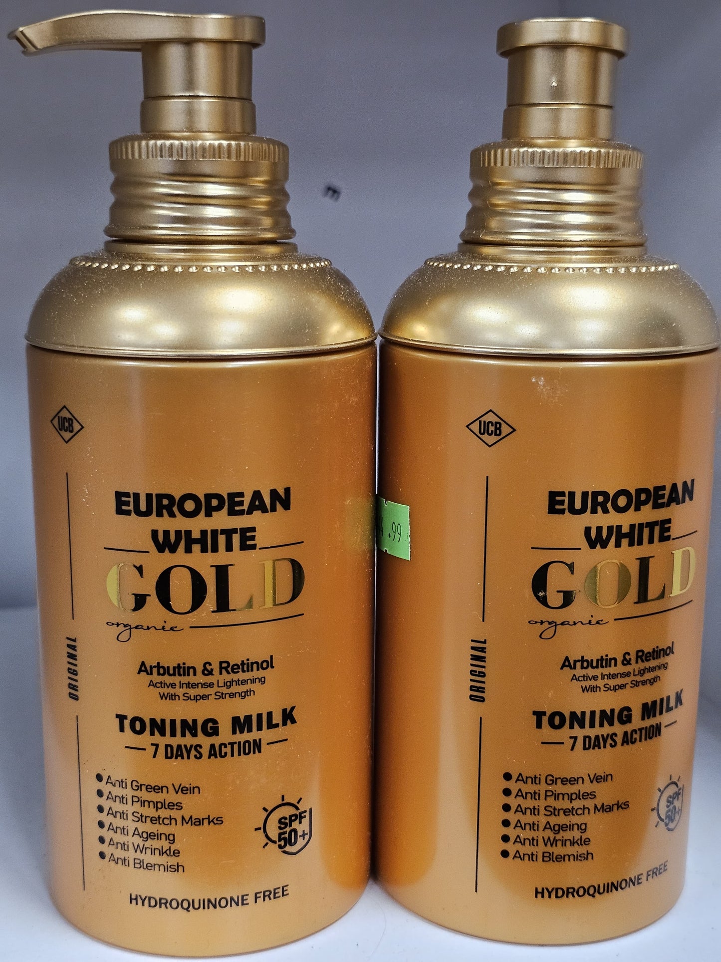 European White Gold Tonic Milk