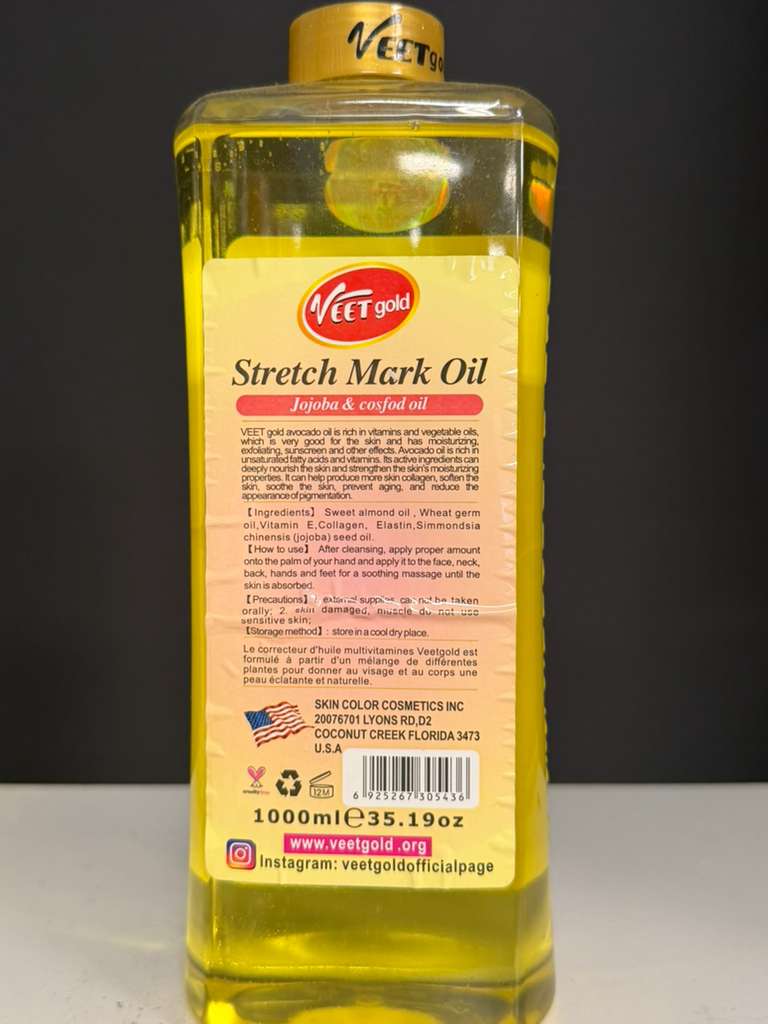 VEETgold Clean & Clear Stretch Mark Oil