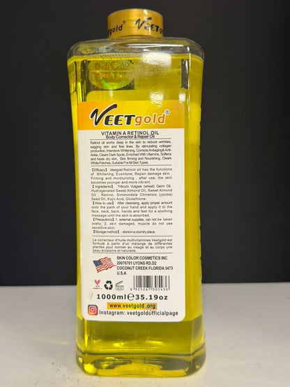 VEETgold Retinol Body Corrector Oil