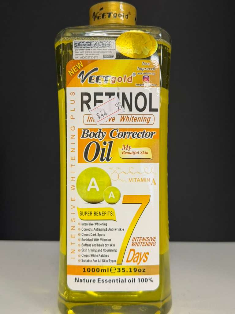 VEETgold Retinol Body Corrector Oil