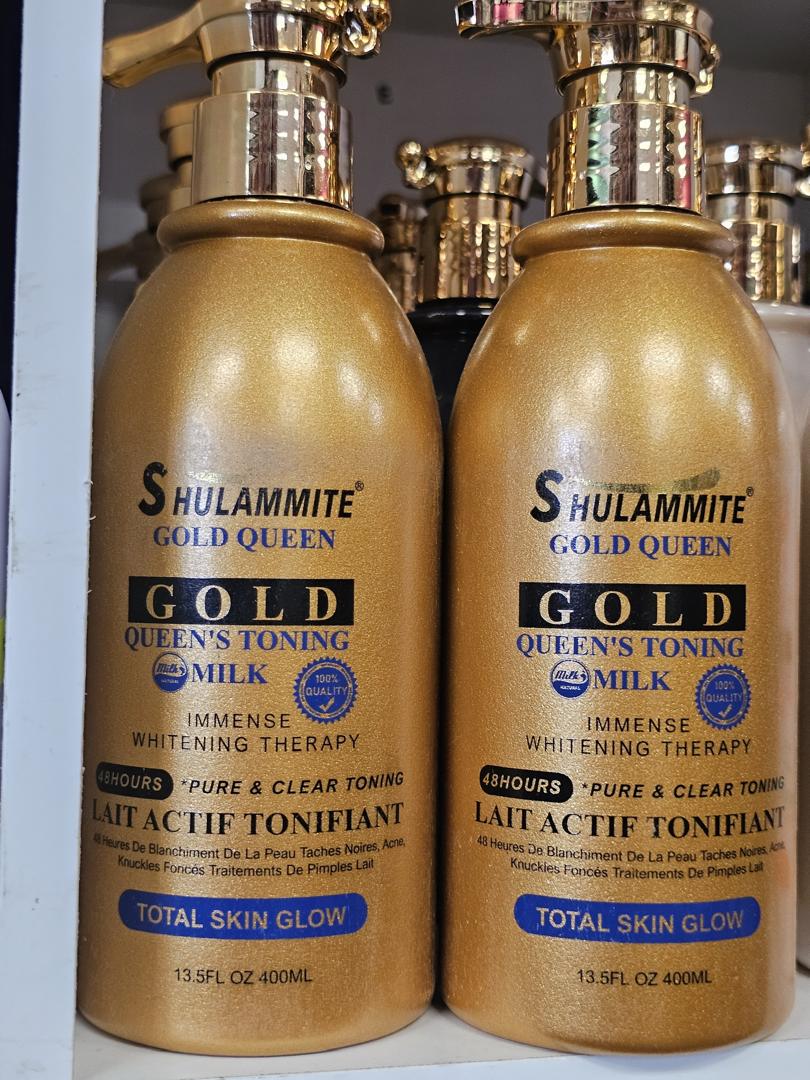 Shulammite magic gold queen's toning milk 400ml