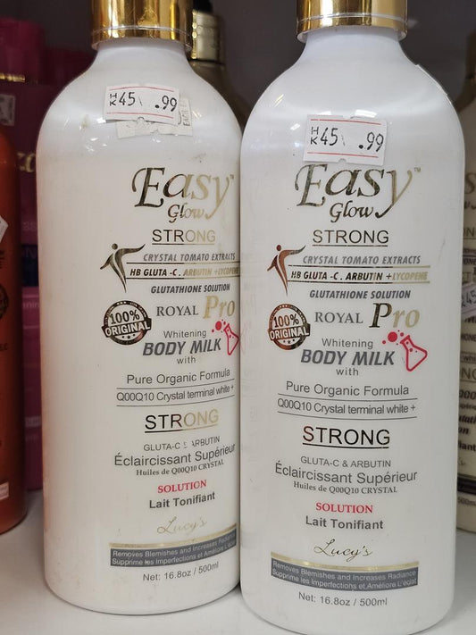 Easy glow strong royal pro body milk 500ml