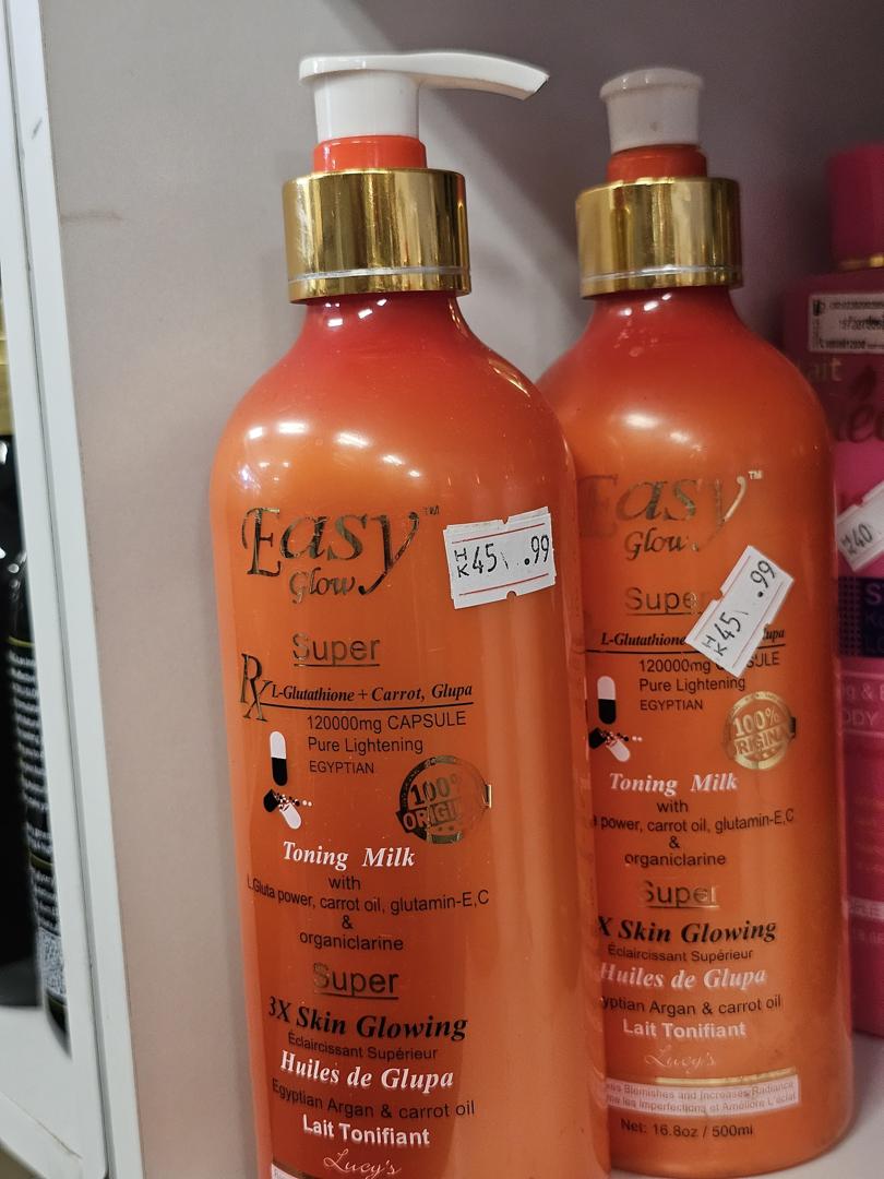 Easy glow super 3x skin glowing body milk 500ml