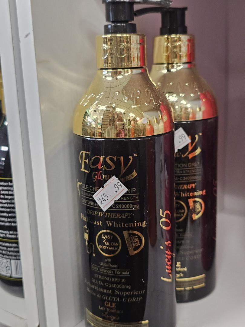 Easy glow half cast whitening body lotion 400ml