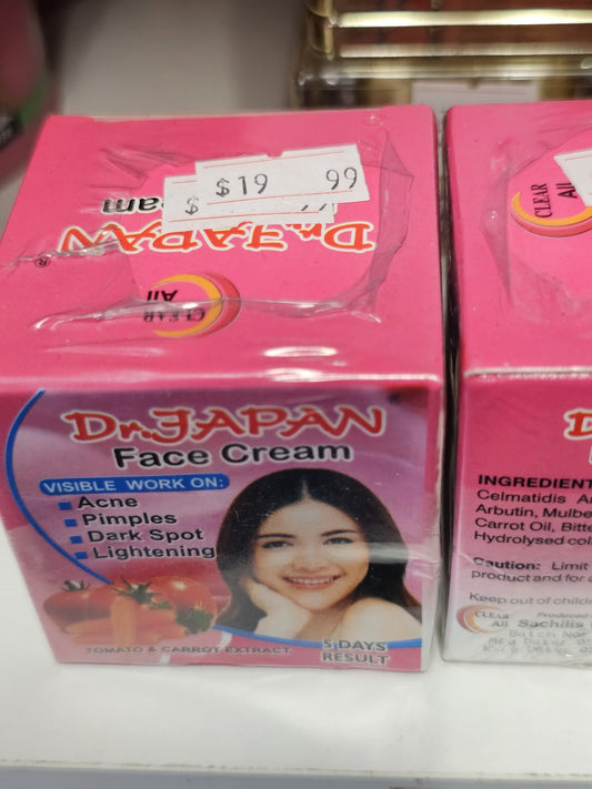 Dr japan face cream