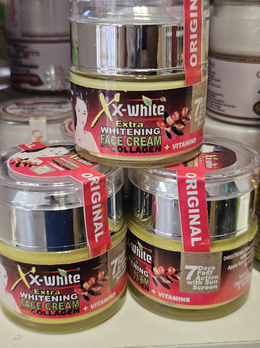 X-white extra whitening face cream