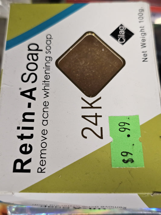 Retin - A 24k whitening soap 100g x2
