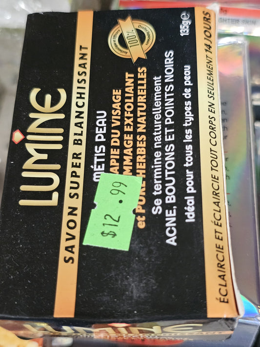 Lumine super whitening soap 135g x2