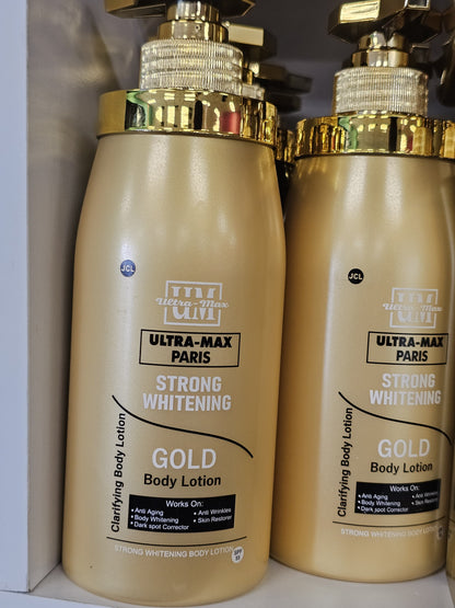 Ultra max paris clarifying gold lotion