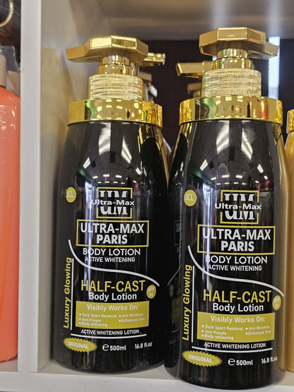 Ultra max paris half-cast body lotion 500ml