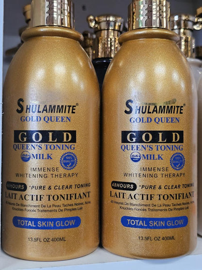 Shulammite magic gold queen's toning milk 400ml
