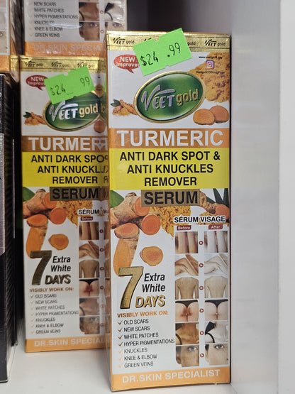 Veet gold turmeric serum