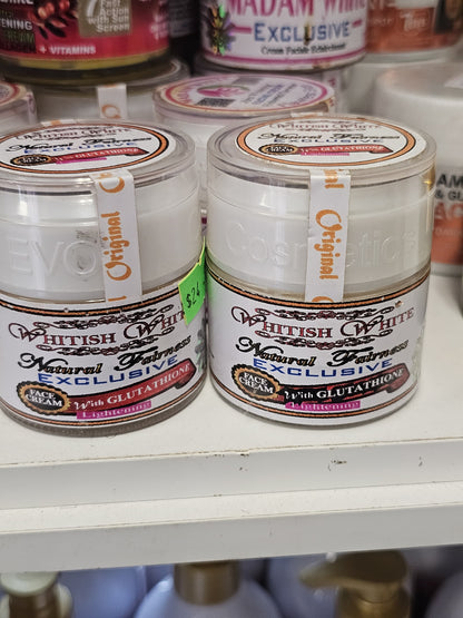 whitish white face cream