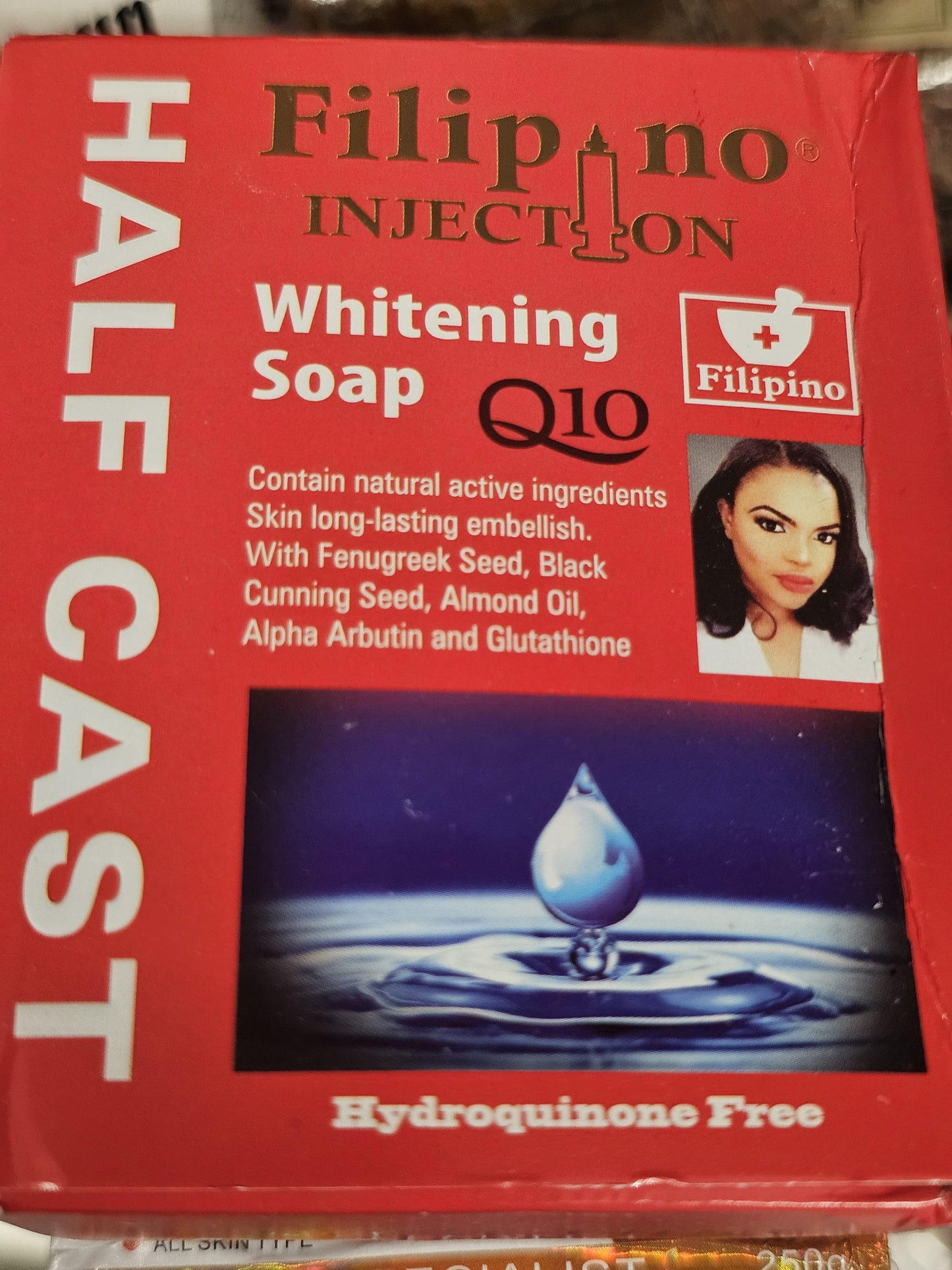 Filipino half cast whitening soap x2