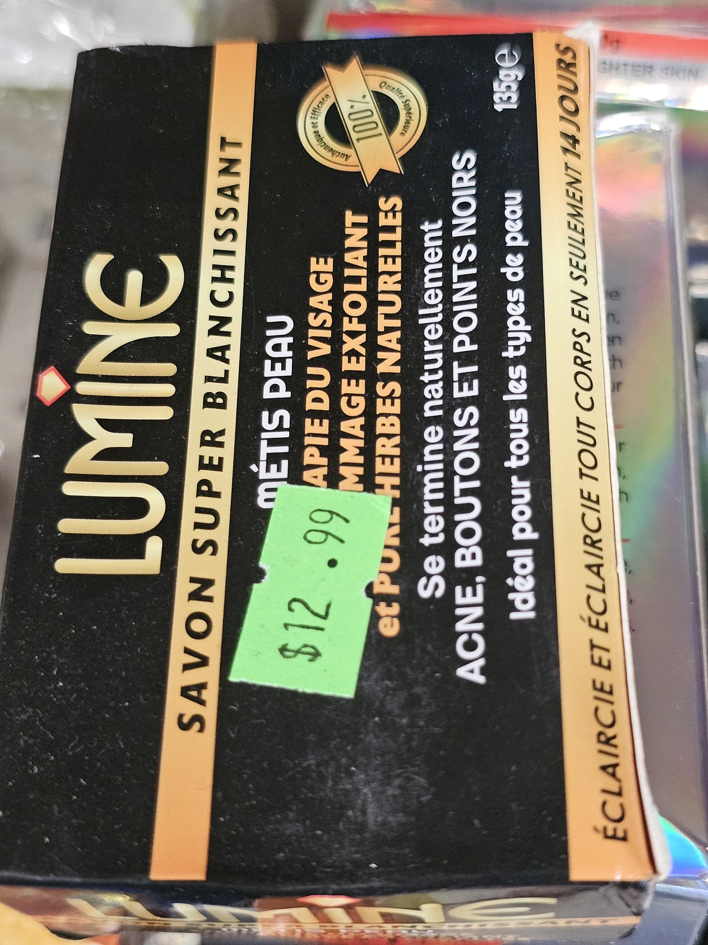Lumine super whitening soap 135g x2