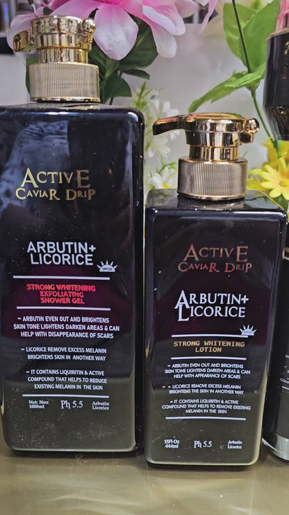 Active Caviar Drip Arbutin & Licorice set