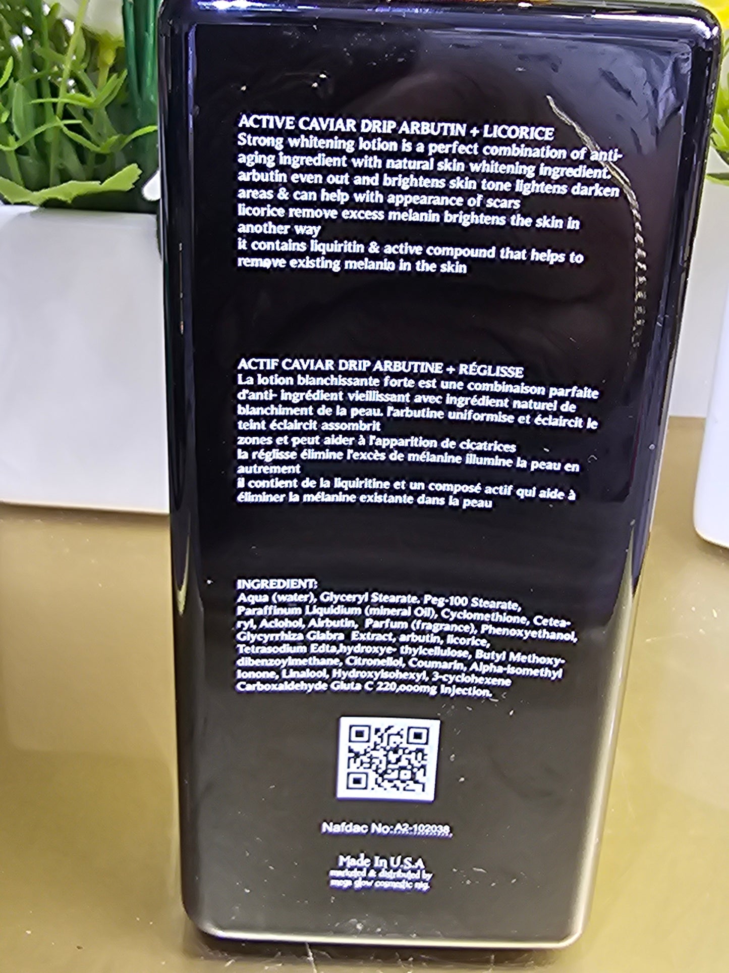 Active Caviar Drip Arbutin & Licorice lotion