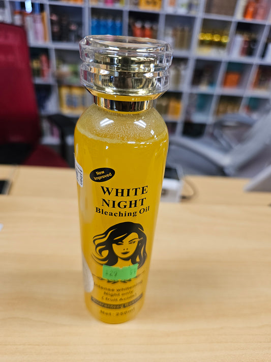 White night bleaching oil