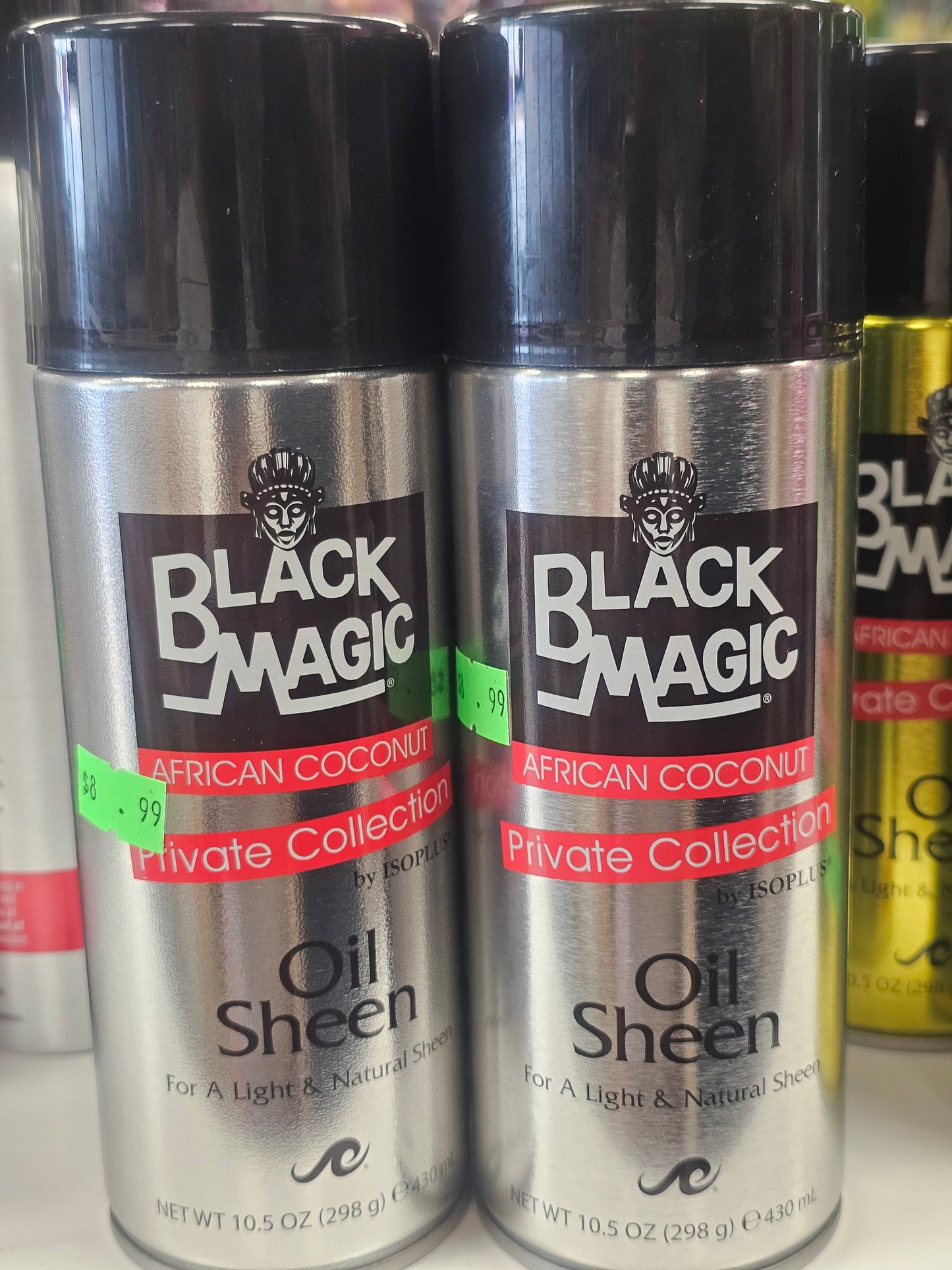 Black magic African coconut oil sheen