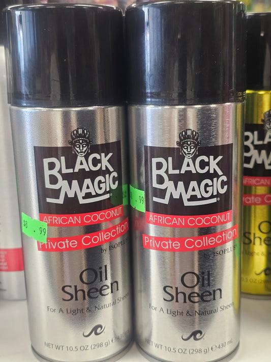 Black magic African coconut oil sheen