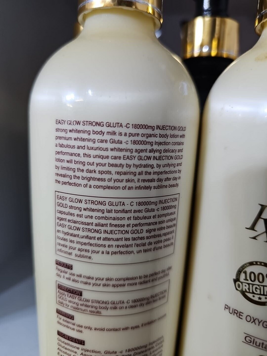 1× Original Easy Glow Gold Body Lotion 500ml.