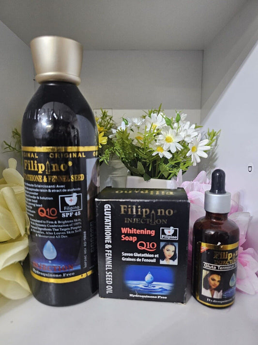 Filipino Injection Organic + Soap + Serum