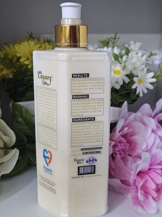 Obil Luxury Glow Gold Body Milk