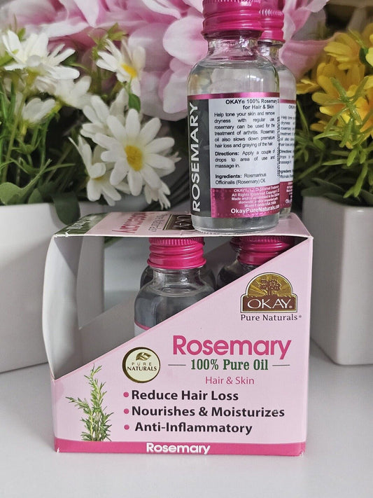 Okay 100% Pure Rosemary Essential Oil ( 6pack )