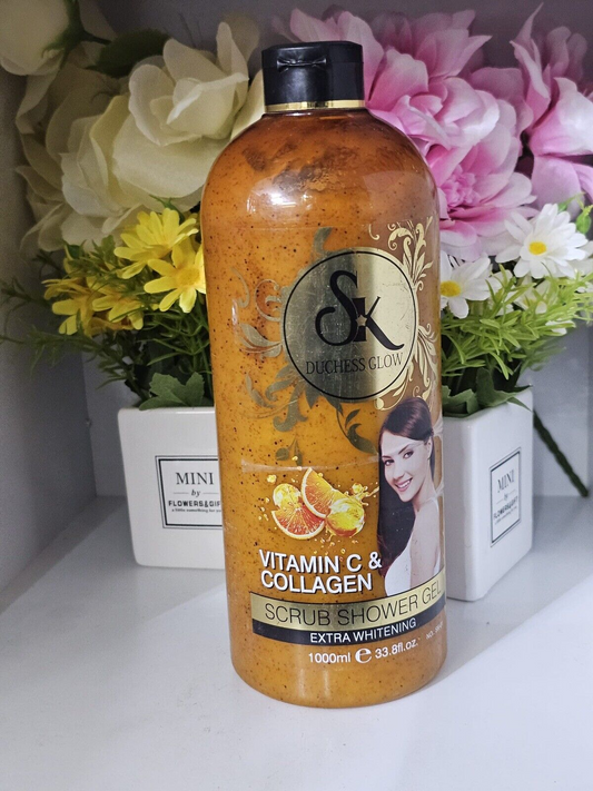 S & K Duchess Glow Vitamin C Collagen Extra Whitening Shower Gel 1000ml